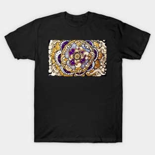 Gold N Lavander T-Shirt